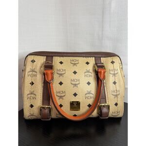 MCM Vintage Boston Mini Made in Munchen Germany Serial #22579